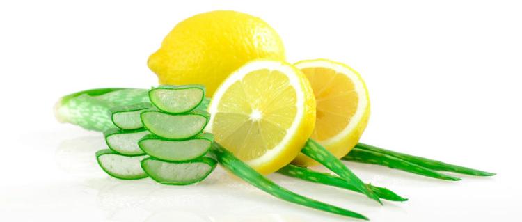 Dandruff: combat with lemon and aloe vera