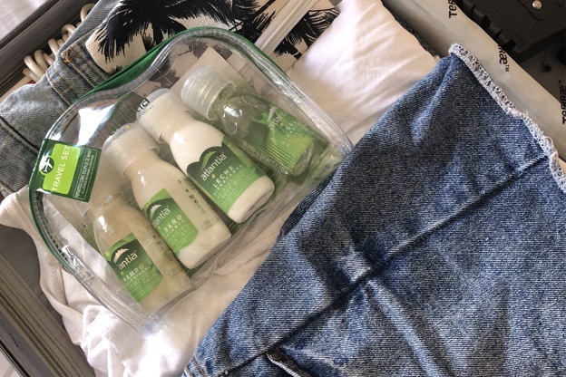 Aloe vera in your holiday suitcase